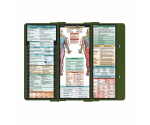 WhiteCoat Clipboard® Trifold - Army Green Occupational Therapy Edition